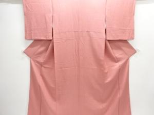 氷割れ模様織出し色無地着物